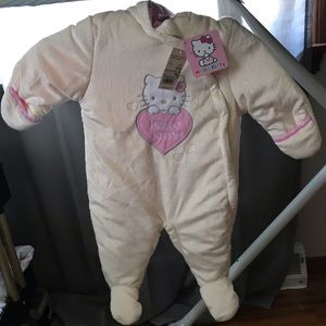 Hello Kitty Winter onesie